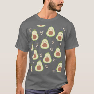 Cute Avocado Motif Classic TShirt