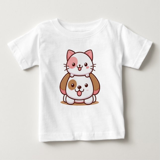 Cute Baby Fine Jersey T-Shirt (Devant)