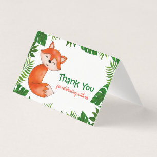 Cute Baby Fox   BABY SHOWER   MERCI