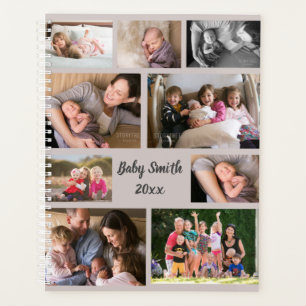 Cute Baby Photo Planner Couverture dure
