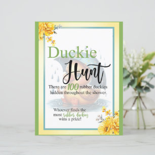 Cute Baby shower de canard en caoutchouc Chasse de