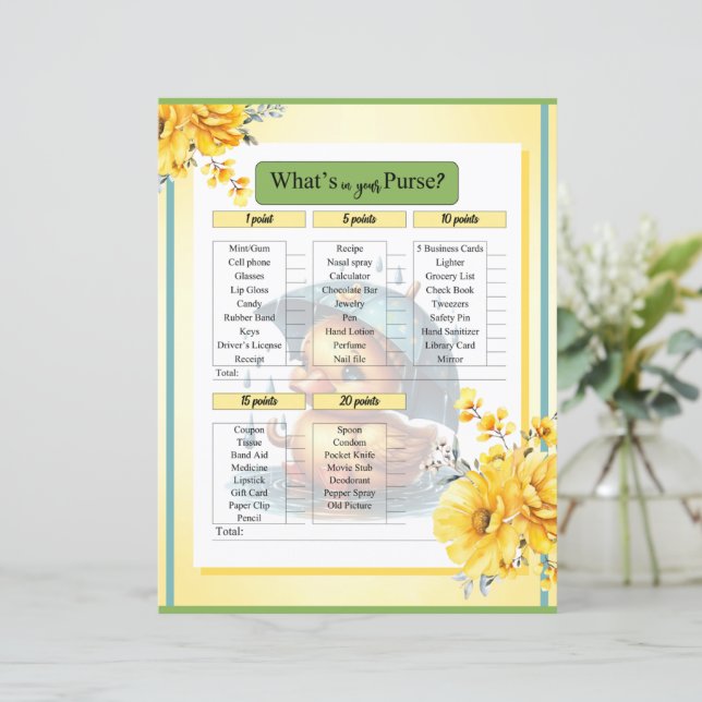 Cute Baby shower de canard en caoutchouc dans votr (Debout devant)