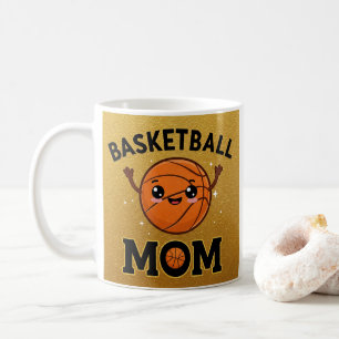 Cute Basketball Maman Mug classique