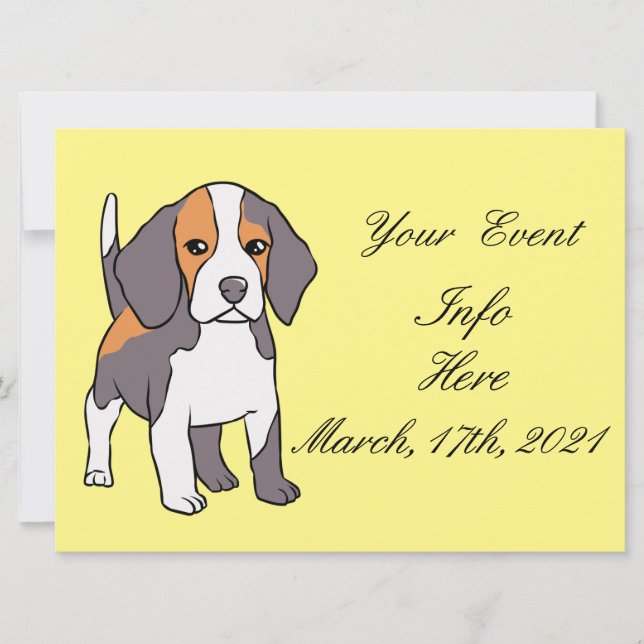 Cute Beagle (Devant)