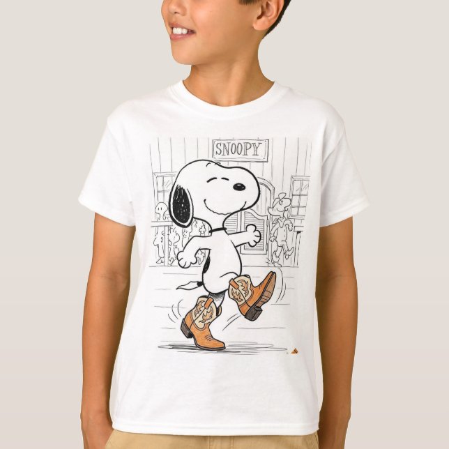 Cute Beagle Cartoon T-shirt (Devant)