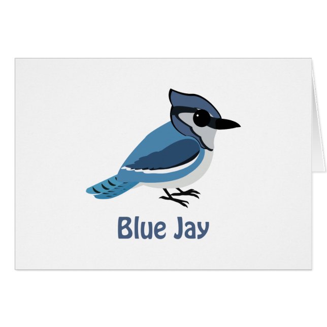 Cute Blue Jay (Devant Horizontal)