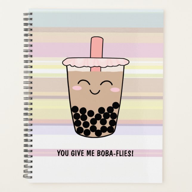Cute Boba Milk Tea Pun (Devant)