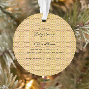 Cute Boho Baby shower Sexe Neutre, Personnalisable