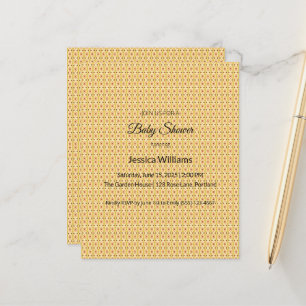 Cute Boho Baby shower Sexe Neutre, Personnalisable