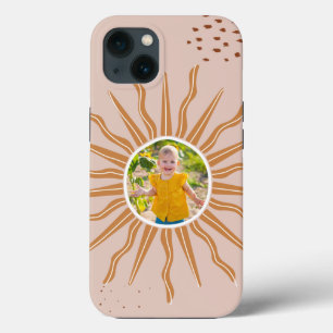 Cute Boho Sun Personnalisez votre coque iphone pho