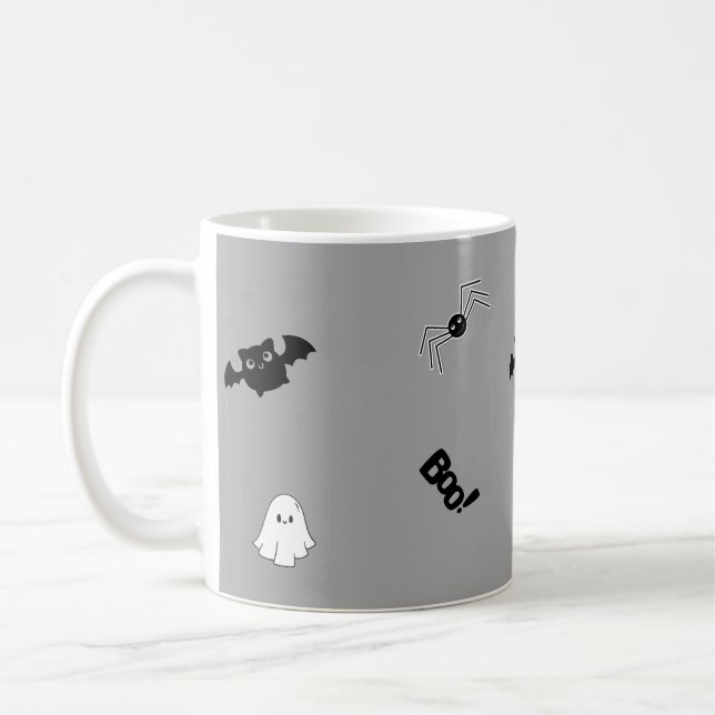 Cute boo ghost tasse de café (Gauche)