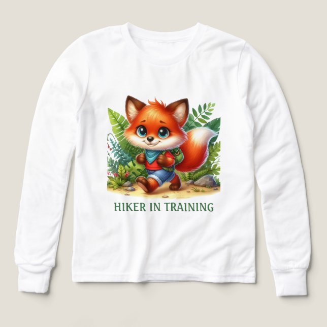 Cute boy hiker entraînement personnalisable (Motif recto)