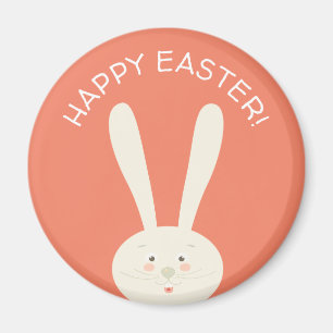 Cute Bunny Hapy Oeufs de Pâques Chasse Magnet