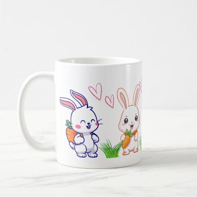  Cute Bunny Mug (Gauche)