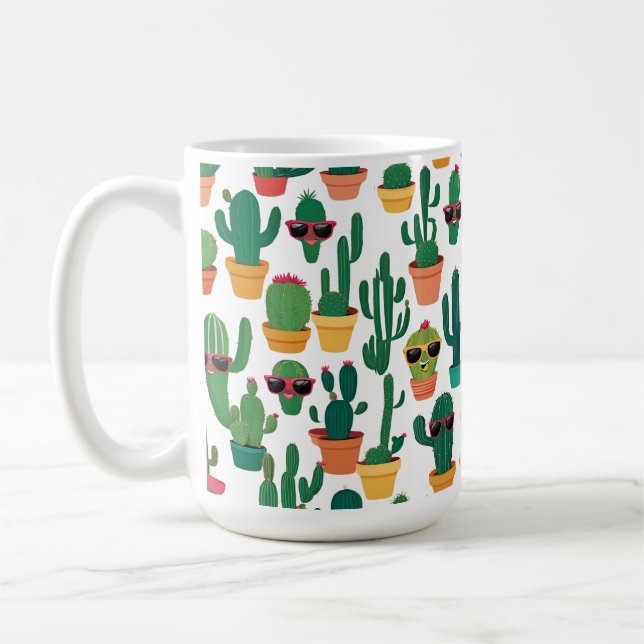 Cute Cactus Mug (Gauche)