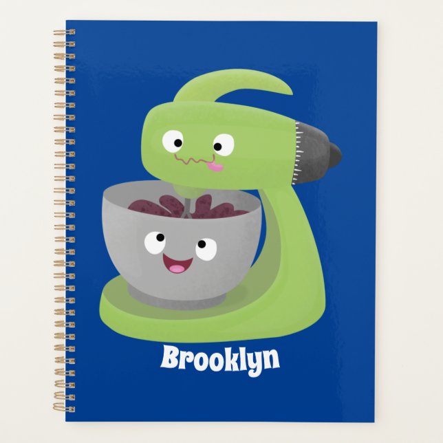 Cute cake mixer cuisine appareil dessin animé (Devant)