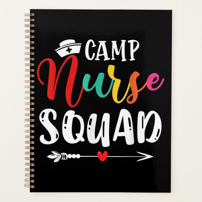 Cute Camp Nurse Squad Funny Nurses Correspondance (Devant)