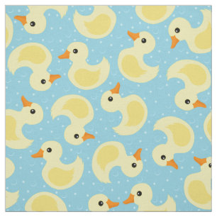 Cute canard en caoutchouc tissu motif