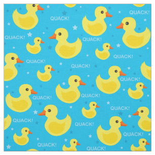 Cute canard en caoutchouc tissu motif