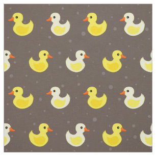 Cute canard en caoutchouc tissu motif