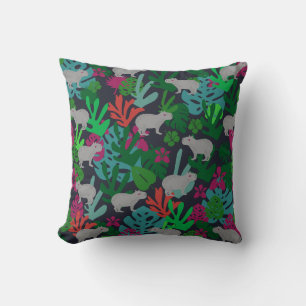 Cute Capybara lancer oreiller