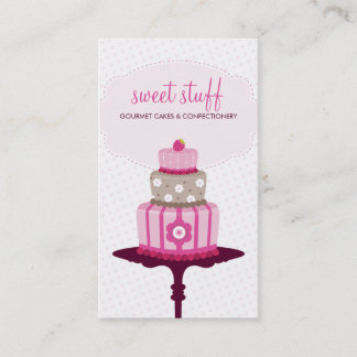 CUTE CARTE DE VISITE :: pâtisseries sucrées boulan