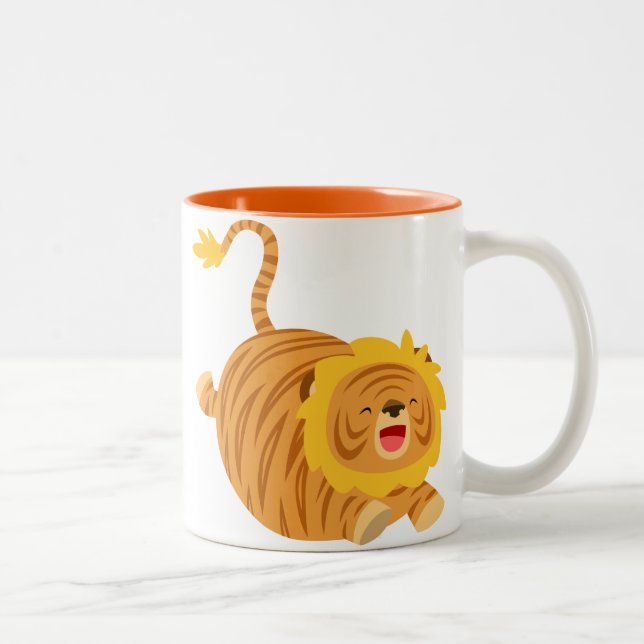 Cute Cartoon Bouncer Liger Mug (Droit)