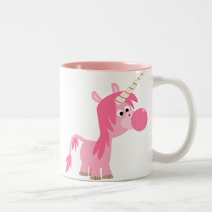 Cute Cartoon Bubble Gum Unicorn Mug