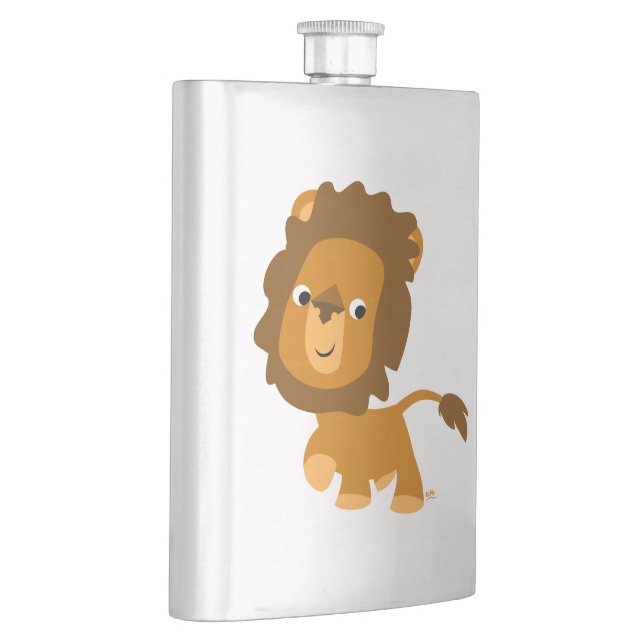 Cute Cartoon Contenu Lion Classique Flacon (Droite)