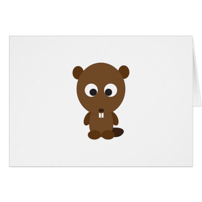Cute castor (Devant Horizontal)
