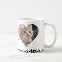 Cute cat mug coffee