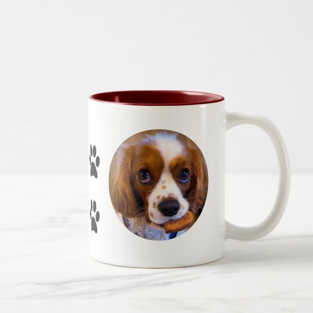 Cute Cavalier King Charles Spaniel Coffee Mug (Droit)