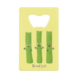 Cute céleri bâtons trio caricature légumes