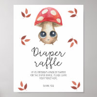 Cute champignon - Poster de la tombola