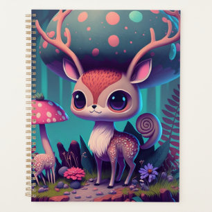 Cute Champion d'art Imaginaire de cerfs de champig