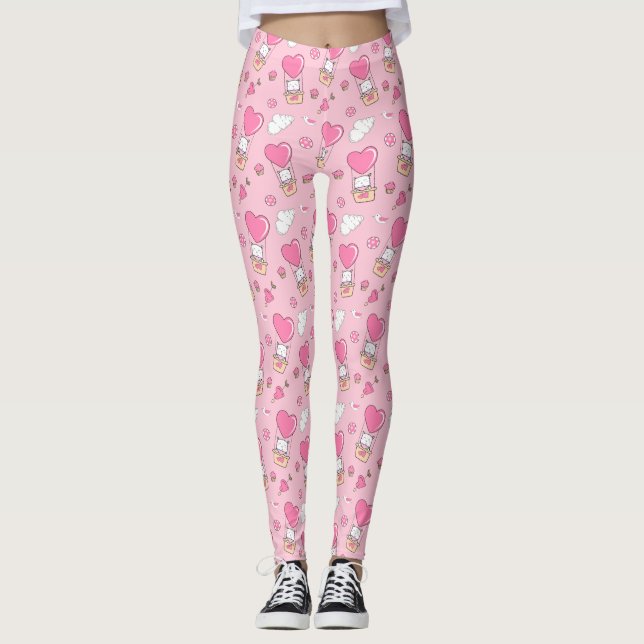 Cute Chat Motif Leggings (Devant)