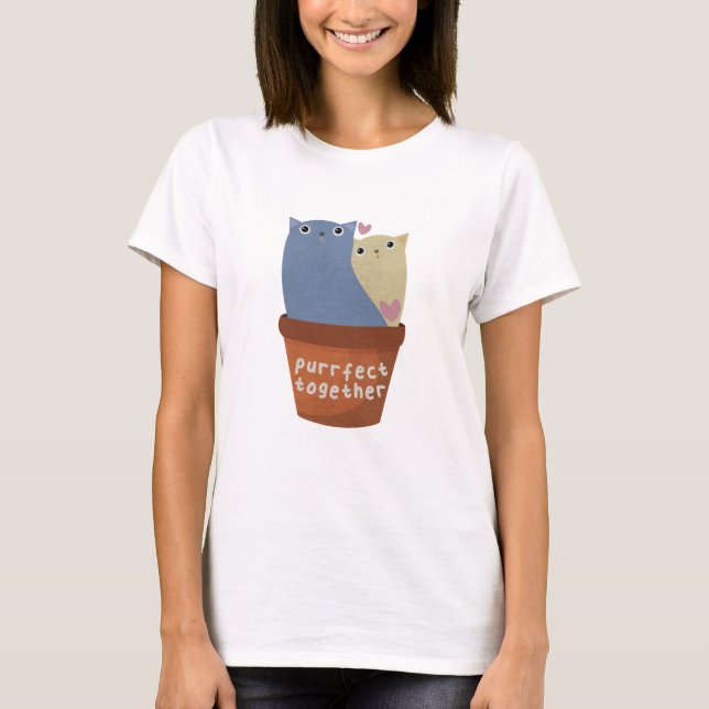 Cute Chat Pun : Utilisez Ensemble T-Shirt (Devant)