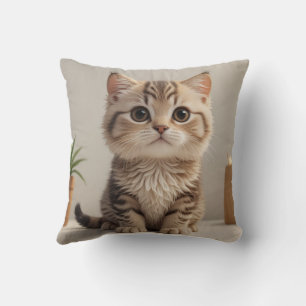Cute chaton coussin coussin