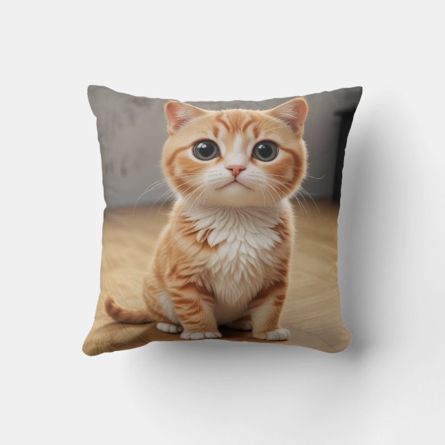 Cute chaton coussin coussin (Verso)