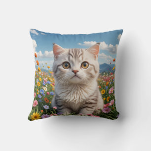 Cute chaton coussin coussin