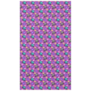 Cute Chats Motif en Violet Grande nappe
