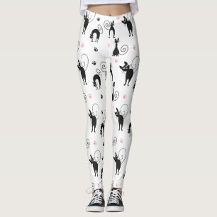Cute chats noirs leggings