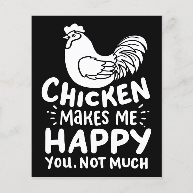 Cute Chicken Farmer Sarcastique| Cadeau Pour Valen (Devant)