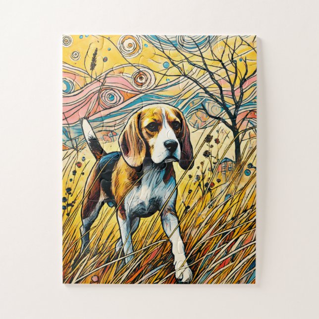 Cute Chien 30 Piece Puzzle pour enfants (Vertical)