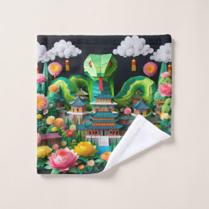 Cute chinois serpent du Nouvel An 2025 WC8