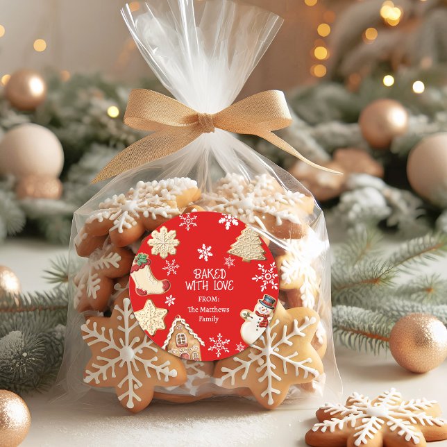 Cute Christmas Cookie Sweet Treats Gift Stickers (Créateur téléchargé)