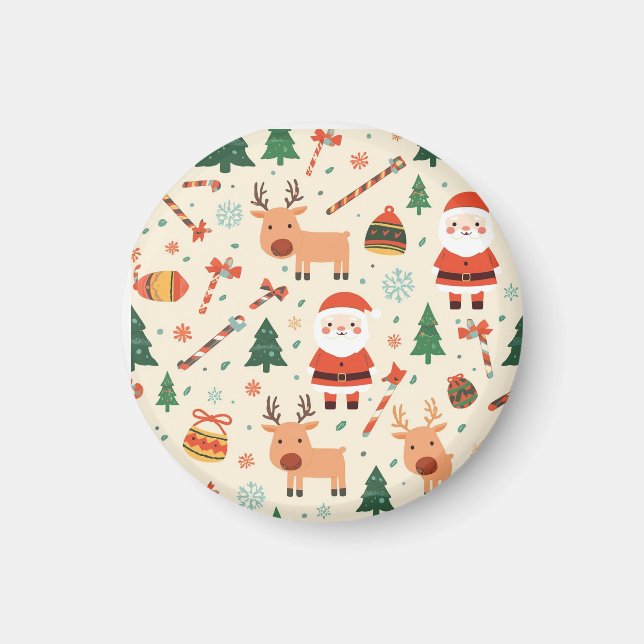 Cute Christmas Magnet (Devant)