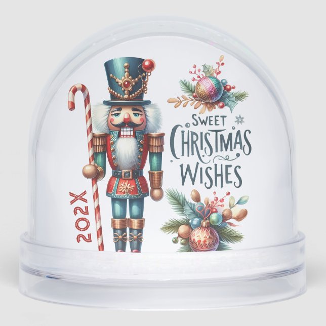 Cute Christmas Nutcracker  Snow Globes (Avant)