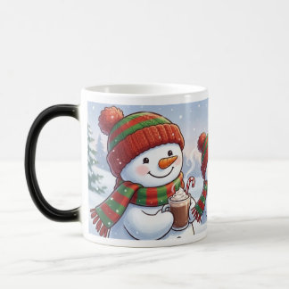 Cute Christmas Snowman Coffee Mug Winter HolidaMug