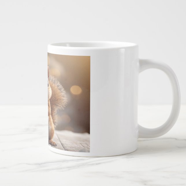 Cute Christmas Squirrel Specialty Mug (Droite)